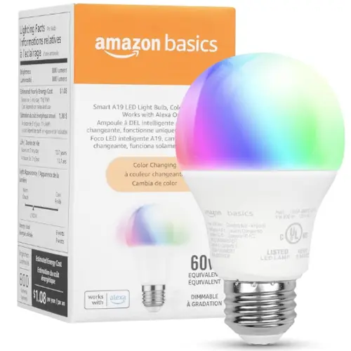 Amazon Basics Smart Light Bulb
